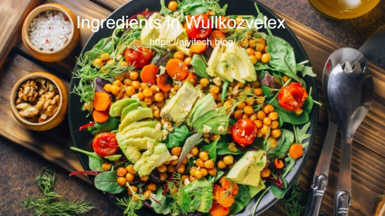 Ingredients in Wullkozvelex
