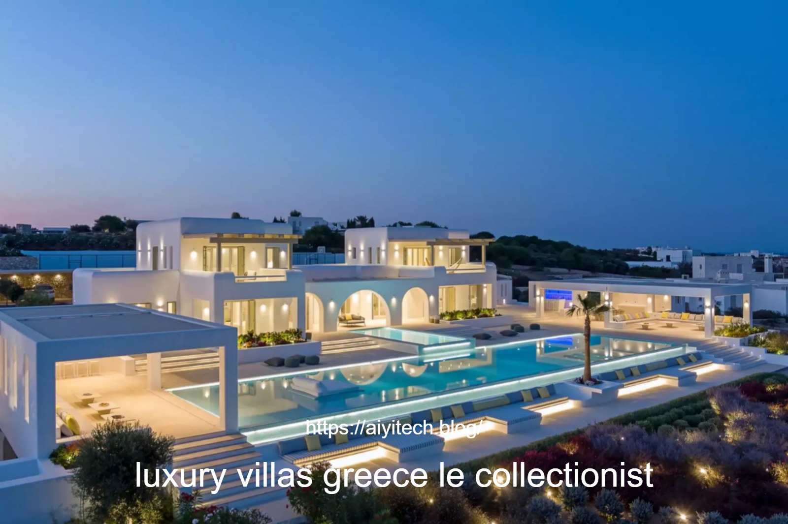 luxury villas greece le collectionist